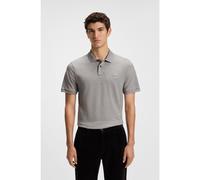 BOSS Polo slim fit de algodón elástico con aplique de logo - StylePassenger, 50507803 Gris claro M