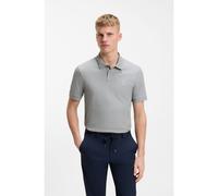 BOSS Polo slim fit de algodón elástico con aplique de logo - StylePassenger, 50507803 Gris M