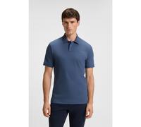 BOSS Polo slim fit de algodón elástico con parche de logo - StylePassenger, 50507803 Azul M