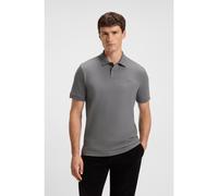 BOSS Polo slim fit de algodón elástico con parche de logo - StylePassenger, 50507803 Gris XL
