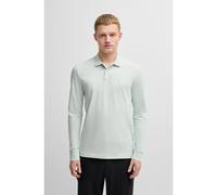 BOSS Polo slim fit de algodón elástico con parche de logo - StylePasserby, 50507704 Celeste XXL