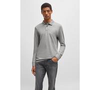 BOSS Polo slim fit de algodón elástico con parche de logo - StylePasserby, 50507704 Gris XS