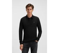 BOSS Polo slim fit de algodón elástico con parche de logo - StylePasserby, 50507704 Negro L