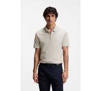 BOSS Polo slim fit de algodón elástico con parche de logo - StylePasserzip, 50537507 Beige claro M