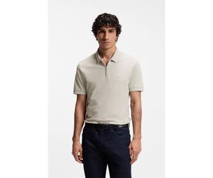 BOSS Polo slim fit de algodón elástico con parche de logo - StylePasserzip, 50537507 Beige claro S