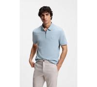 BOSS Polo slim fit de algodón elástico con parche de logo - StylePasserzip, 50537507 Celeste M