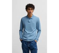 BOSS Polo slim fit de piqué de algodón elástico - StylePasserby, 50507704 Azul S