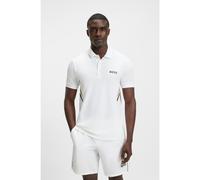 BOSS Polo slim fit deportivo con control de la humedad - StylePaule TOC, 50543349 Blanco L