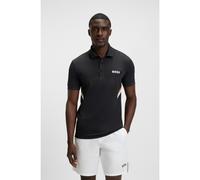 BOSS Polo slim fit deportivo con control de la humedad - StylePaule TOC, 50543349 Negro M
