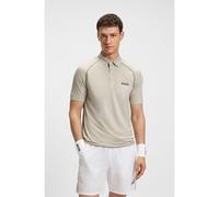BOSS Polo slim fit deportivo con control del olor - StylePatteo TOC, 50543333 Beige claro XL