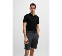 BOSS Polo slim fit en piqué de algodón con logotipo a tono - StylePaule 4, 50506195 Negro XXL