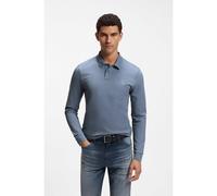 BOSS Polo slim fit en piqué de algodón elástico - StylePasserby, 50507704 Azul XXXL