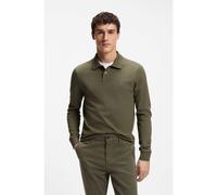 BOSS Polo slim fit en piqué de algodón elástico - StylePasserby, 50507704 Oliva L