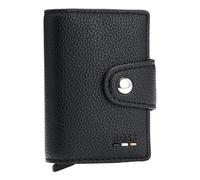 BOSS Porta Tarjetas Hombre Negro Secrid Ray 50554033 Simil Cuero RFID