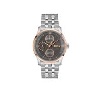 BOSS PRINCIPLE MASTER Reloj con esfera gris con textura y pulsera de eslabones - StylePRINCIPLE MASTER, 58564972 Tono plateado pcs.