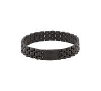 BOSS Jewelry Pulsera para Hombre Colección OWAN con Acabado en Negro (IP) - 1580646