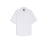 BOSS Camisa regular fit en algodón Oxford con lavado suave - StyleRash_2_M, 50537332 Blanco L