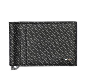 BOSS Ray MN - Tarjetero 6cc con clip para billetes 10 cm (black)