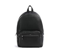 BOSS Ray Mochila negro, imitación de cuero, hombre, 17L