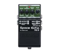 BOSS RE-2 SPACE ECHO - Pedal de efectos de cinta de eco, delay y reverb. Moderna recreación compacta del mítico Roland RE-201 Space Echo. Estéreo verdadero. Reverb de muelles. Wow y Flutter.