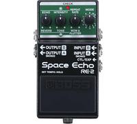 BOSS RE-2 SPACE ECHO - Pedal de efectos de cinta de eco, delay y reverb. Moderna recreación compacta del mítico Roland RE-201 Space Echo. Estéreo verdadero. Reverb de muelles. Wow y Flutter.