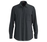 BOSS Camisa de lino Regular Fit RELEGANT azul | XXL