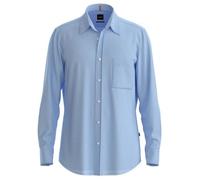 BOSS Camisa de lino Regular Fit RELEGANT azul claro | XL