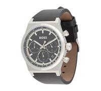 BOSS Reloj analógico 'CANDOR' negro / plata One Size negro / plata