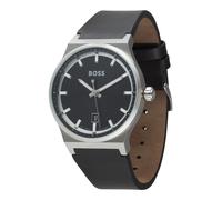 BOSS Reloj analógico 'CANDOR' negro / plata One Size negro / plata