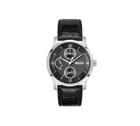 BOSS PRINCIPLE MASTER Reloj con esfera negra con textura y correa de piel - StylePRINCIPLE MASTER, 58564949 Negro pcs.