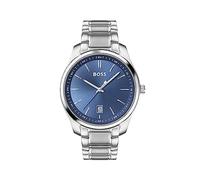 BOSS Reloj Analógico de Cuarzo para Hombre Colección CIRCUIT con Correa de Acero Inoxidable Plateada - 1513731