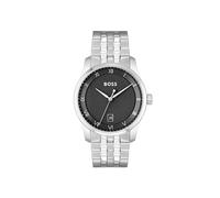 BOSS Reloj Analógico de Cuarzo para Hombre Colección Principle con Correa de Cuero o de Acero Inoxidable, Disponible en Negro, Marrón, Azul, Verde o Gris