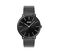 BOSS Reloj Analógico de Cuarzo para hombre con correa de malla de acero inoxidable Negro - 1513542