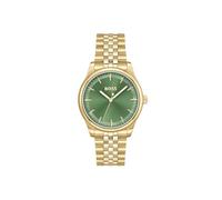 BOSS Reloj Analógico de Cuarzo para Mujer Colección Graceful Collection con Correa en Acero Inoxidable Plateada y de Dos Tonos