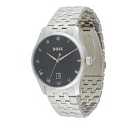 BOSS Reloj analógico negro / plata One Size negro / plata