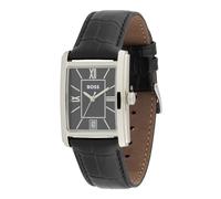 BOSS Reloj analógico 'Principle Dress' negro / plata One Size negro / plata