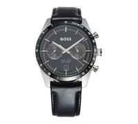 BOSS Tourmaster Reloj con esfera y correa de piel negras - StyleTOURMASTER, 58564960 Negro pcs.