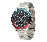 BOSS Reloj analógico 'TROPER' azul / rojo / negro / plata One Size azul / rojo / negro / plata