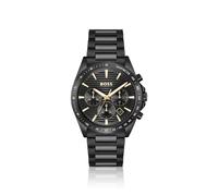 BOSS Reloj chapado en negro con pulsera de eslabones en H a tono - StyleSTRIKE, 58565037 Negro pcs.