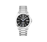 Boss Reloj con Movimiento de Cuarzo de Tres Manecillas para Hombre Colección Strike Collection con Correa en Acero Inoxidable Plateada - 1514170
