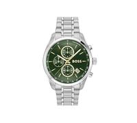 BOSS Reloj GRAND PRIX 44 con esfera verde y pulsera de acero - StyleGRAND PRIX 44, 58564943 Tono plateado pcs.