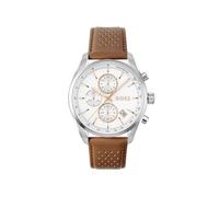 Reloj cronógrafo Boss de Cuarzo marrón de la colección Grand Prix 44 con Correa de Piel marrón - 1514313