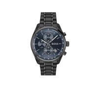 BOSS Reloj Cronógrafo de Cuarzo con Calendario para Hombre Colección Grand Prix 44 con Correa de Acero Inoxidable o de Cuero