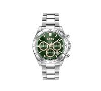 BOSS Reloj cronógrafo de Cuarzo Hombre de la colección Hero 2.0 con Correa Plateada de Acero Inoxidable - 1514268