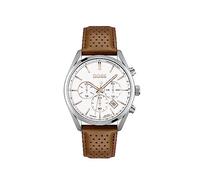 Boss Reloj Cronógrafo de Cuarzo para Hombre 44mm Colección Champion con Pulsera de Acero Inoxidable o de Cuero, Función de Fecha, 3 Subdiales, Resistencia al Agua 10ATM