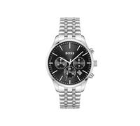 BOSS Reloj Cronógrafo de Cuarzo para Hombre Colección Avery con Correa de Acero Inoxidable - 1514157, Black