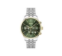 BOSS Reloj Cronógrafo de Cuarzo para Hombre Colección Avery con Correa de Acero Inoxidable - 1514159, Green