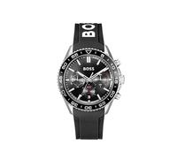 BOSS Reloj Cronógrafo de Cuarzo para Hombre Colección Runner con Correa de Acero Inoxidable o de Silicona