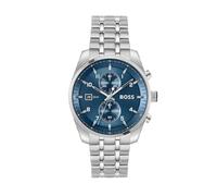 BOSS Reloj Cronógrafo de Cuarzo para Hombre Colección SKYTRAVELLER con Correa en Piel o Acero Inoxidable