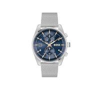 BOSS Reloj Cronógrafo de Cuarzo para Hombre Colección SKYTRAVELLER con Correa en Piel o Acero Inoxidable